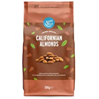Marca Amazon - Happy Belly Almendras enteras- 500 g